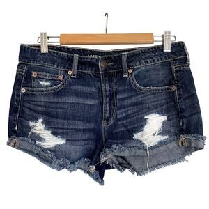 American Eagle Tomgirl Shortie Women's Y2K Style Low Rise Cutoff Shorts Size 6